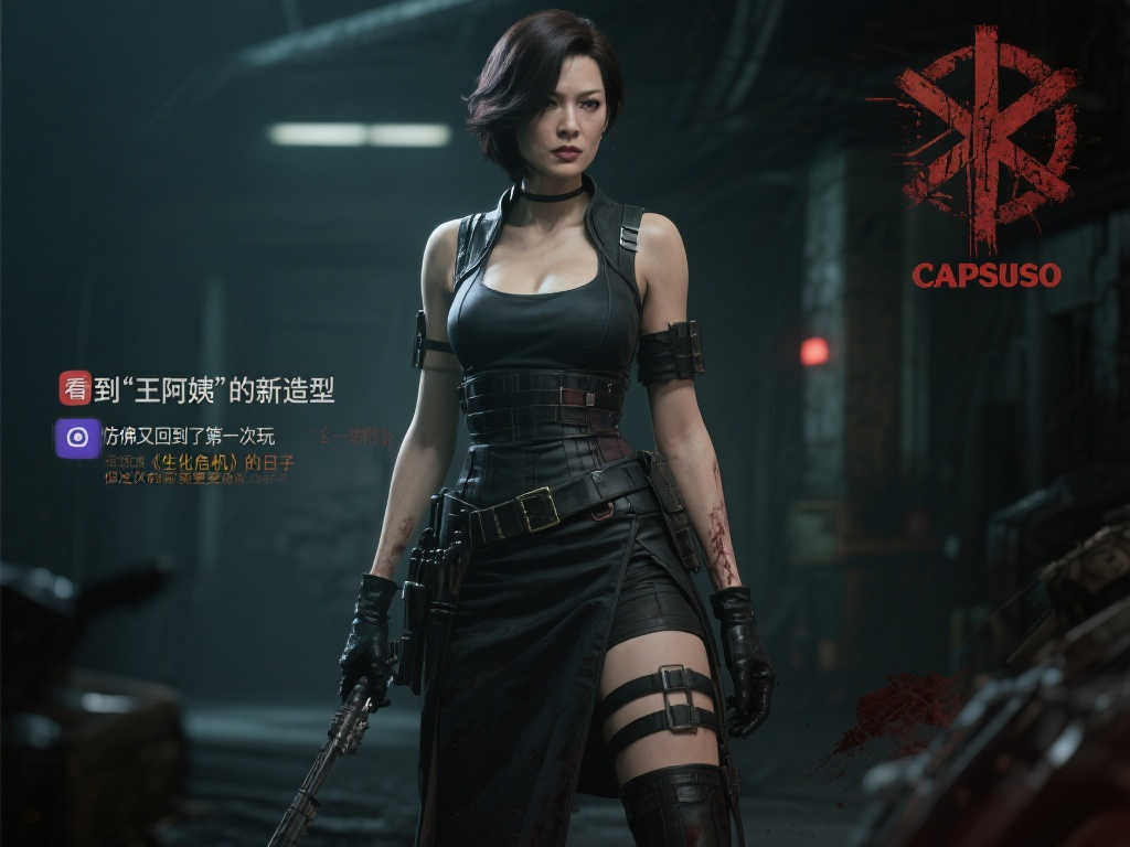 卡普空庆祝《生化危机4：重制版》销量突破千万，发布纪念短片：王阿姨美貌惊艳！