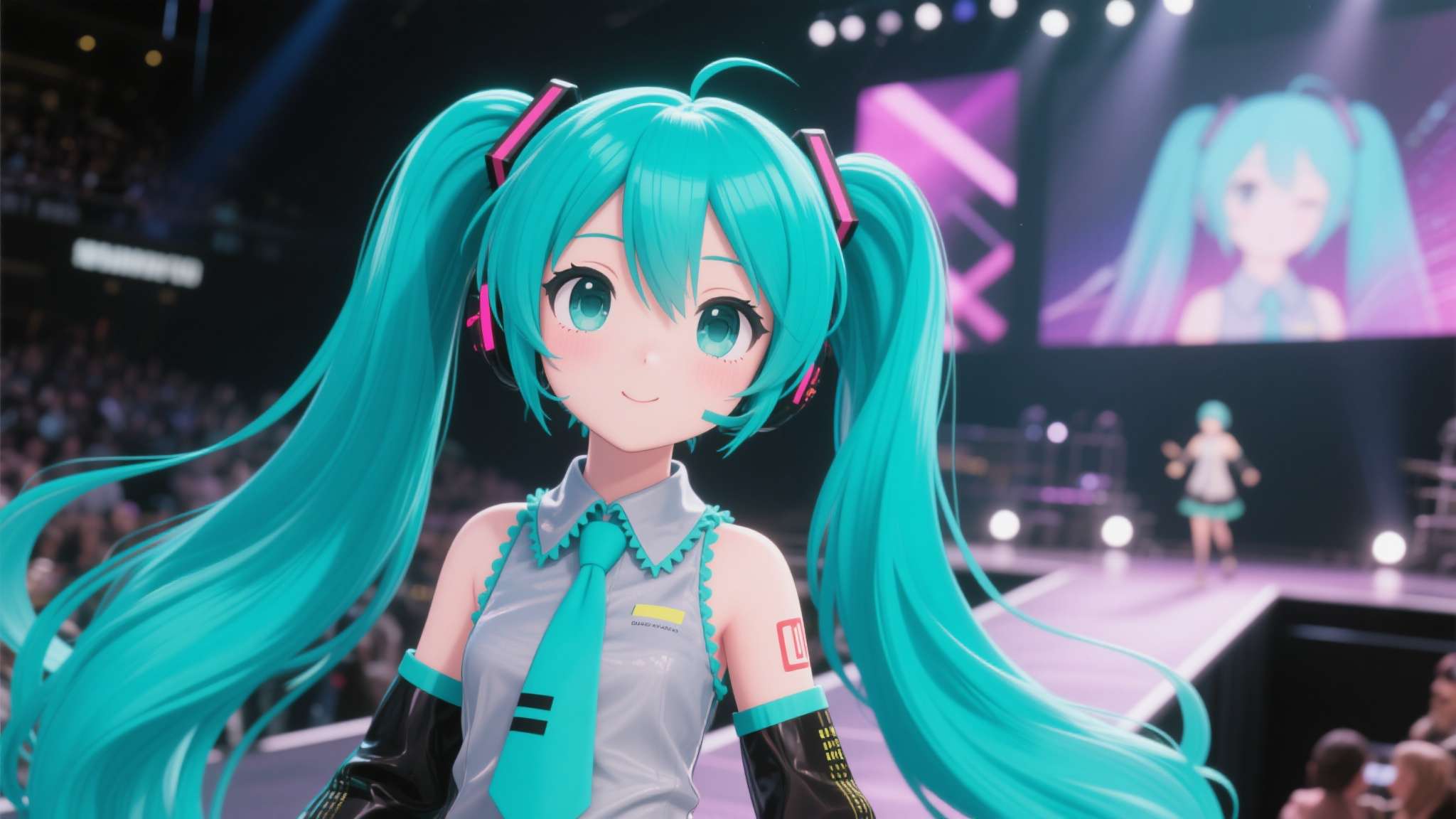 初音未来缤纷舞台虚拟角色 一个蓝绿色双马尾的虚拟少女,从被日本主流媒体冷嘲热讽,到登上全球顶级舞台,用20